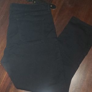 Gap black curvy legging jeans